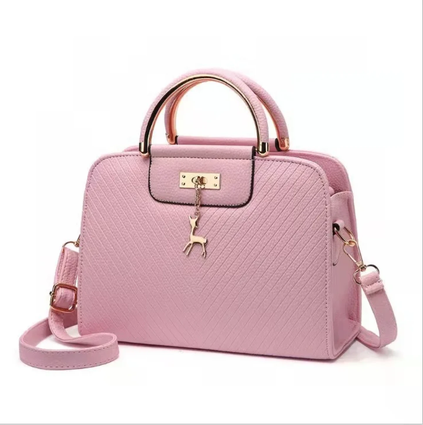 PU Leather Messenger Bag